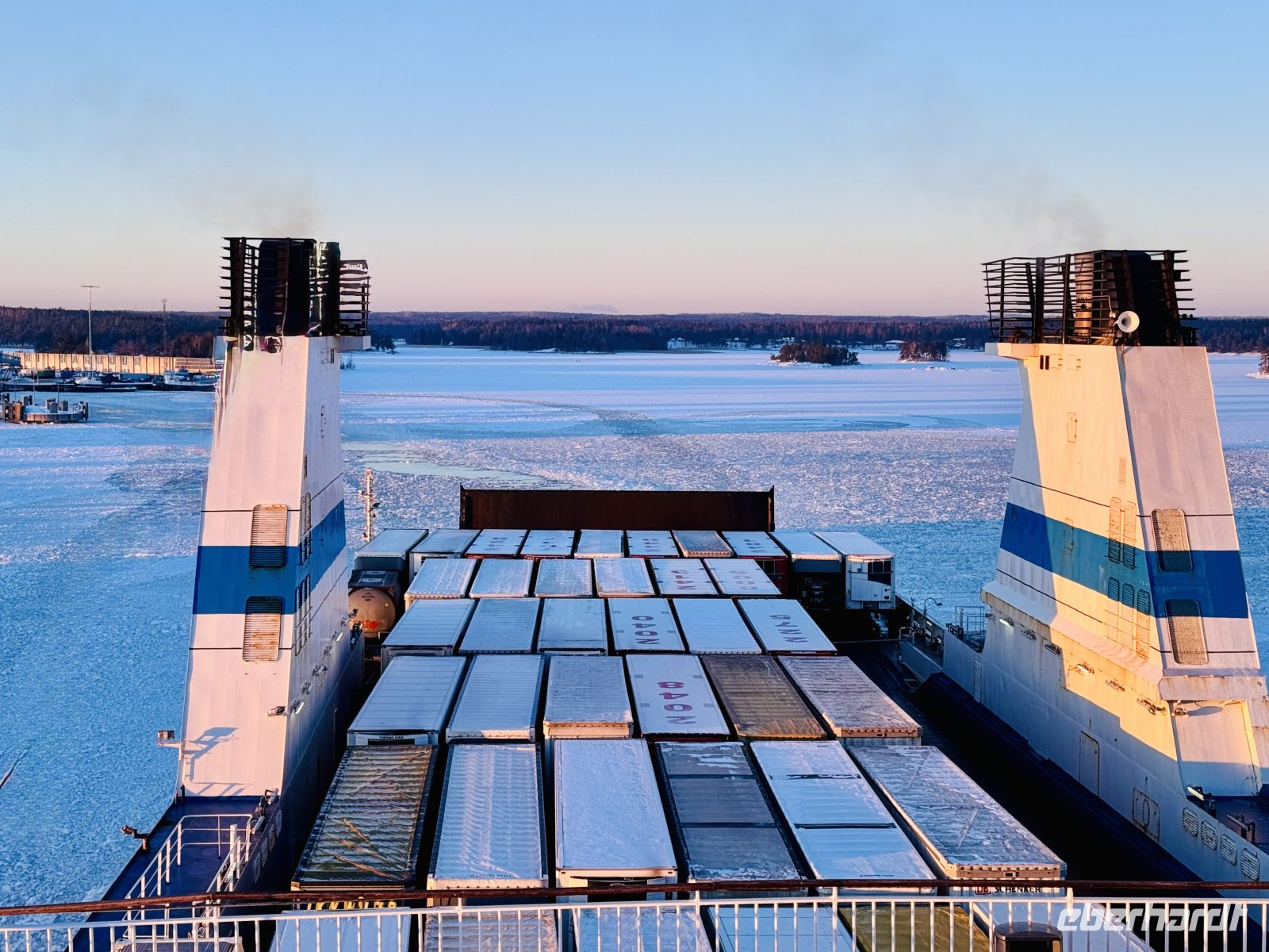 6. Tag - Ausfahrt aus Helsinki