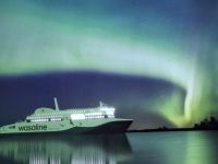 Eiskreuzfahrt über den Bottnischen Meerbusen von Vaasa nach Umeå (Vortrag über Nordlichter)