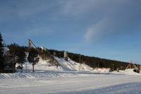 direkt nebenan: das Skigebiet