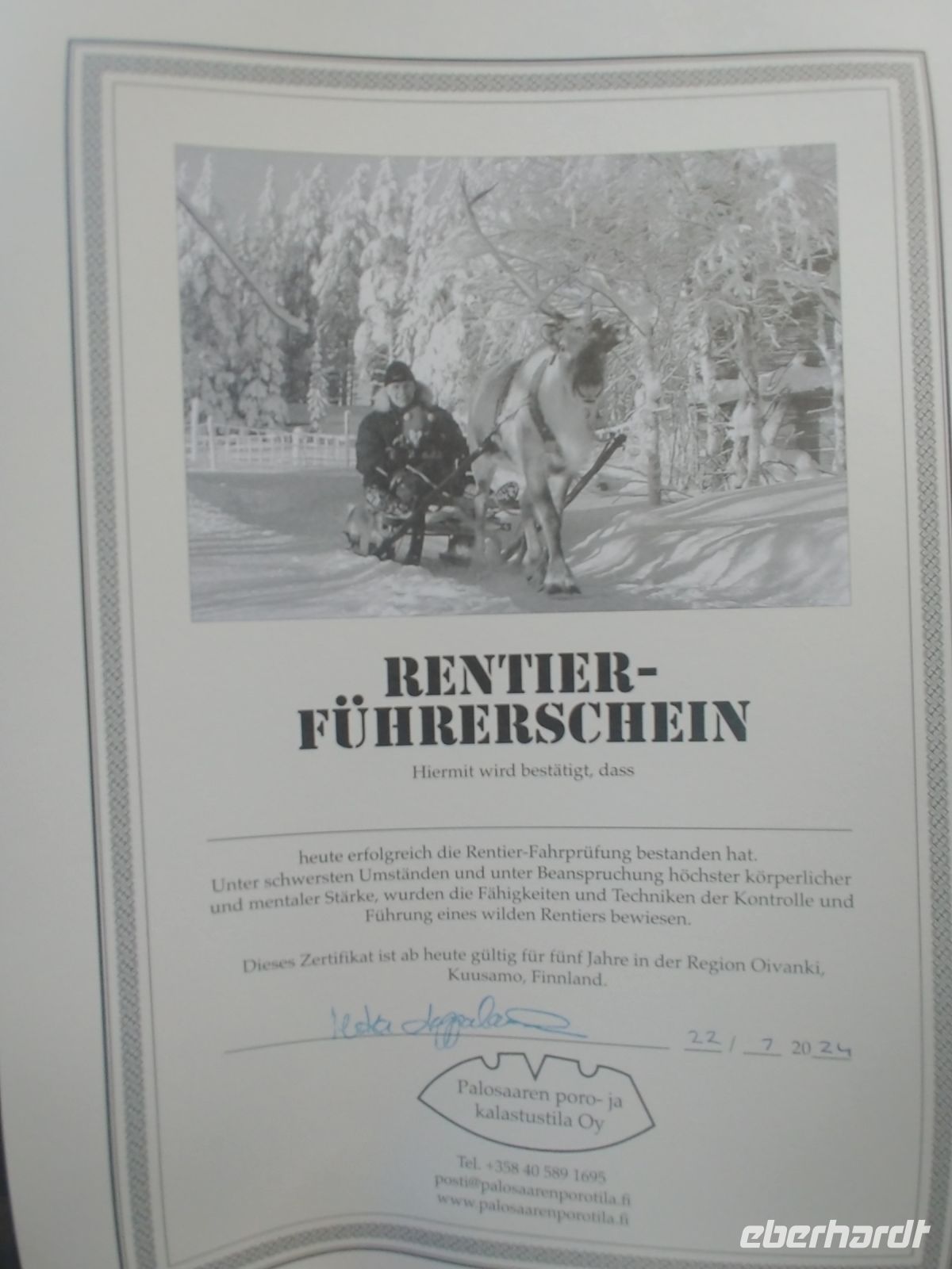 Rentier-Führerschein