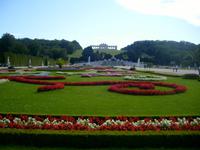 Barockgarten mit Blick zur Gloriette