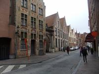 Brügge. Straßenbild