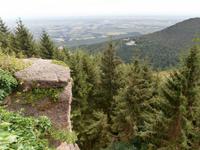 Ausblick in die Elsässische Ebene