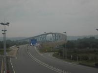 Auftakt zur Pont de Normandie