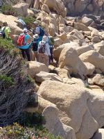 Wanderweg im bizarrem Gestein