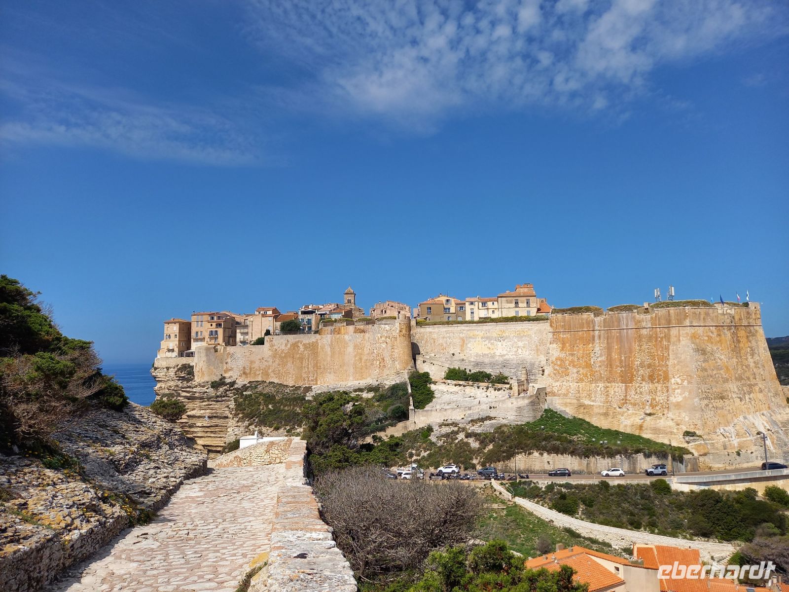 Blick auf Bonifacio