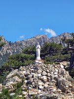 Madonna vom Schnee, Statue, Col de Bavella, Korsika