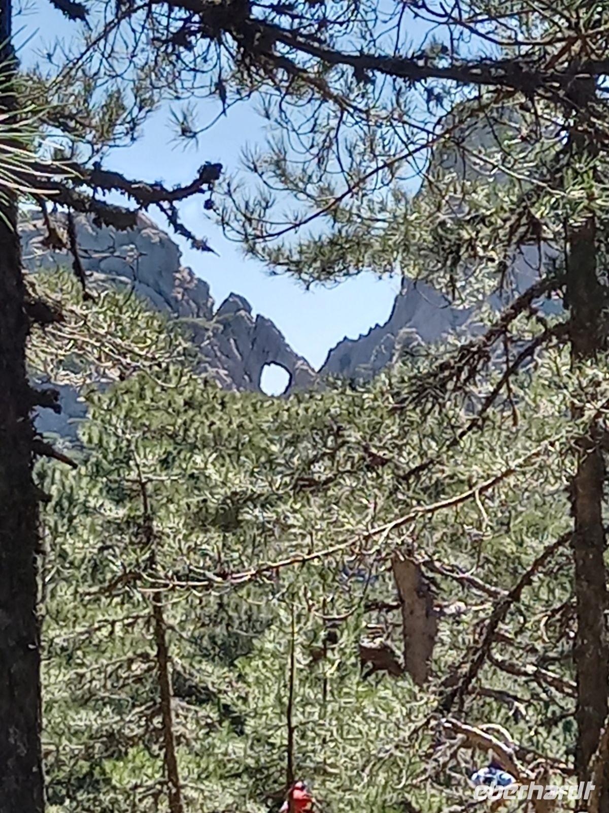 Trou de la Bombe, unweit vom  Bavella-Pass