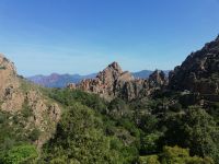 rote Granitfelsen