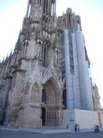 Westportal Kathedrale in Reims