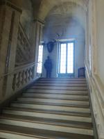 085. Cheverny - Hauptstreppe des Schlosses