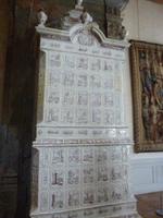 Chambord, Moritz von Sachsens Kamin