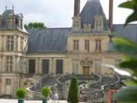 Fontainebleau, Hof Adieu (Ehrenhof)