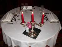 Abendessen auf Schloss Chissay