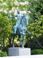 Statue Jeanne d'Arc Reims