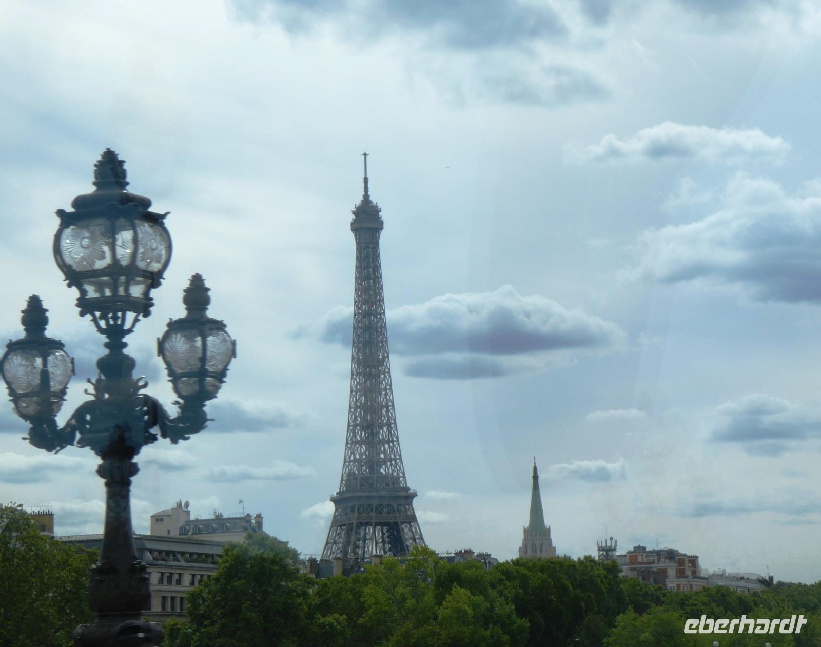 Blick auf den Eiffelturm