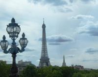 Blick auf den Eiffelturm