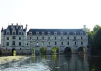 Blick auf Schloss Chenonceau