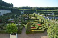 und ein Blick in einen Teil des Gartens von Villandy