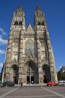 Kathedrale St.Gatien von Vorne betrachtet