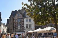 Treffpunkt der Studenten am Place Plumereau