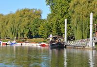 Am Bootsanleger auf dem Cher