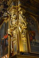 Kamineinfassung in den Wohnräumen