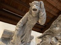 Blois - Wasserspeier aus der Nähe betrachtet.