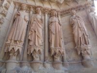 Reims, Eingangsportal der Kathedrale