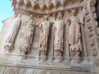 Reims, Eingangsportal der Kathedrale