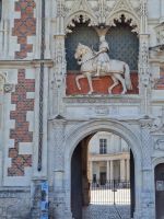 Eingang Chateau Blois