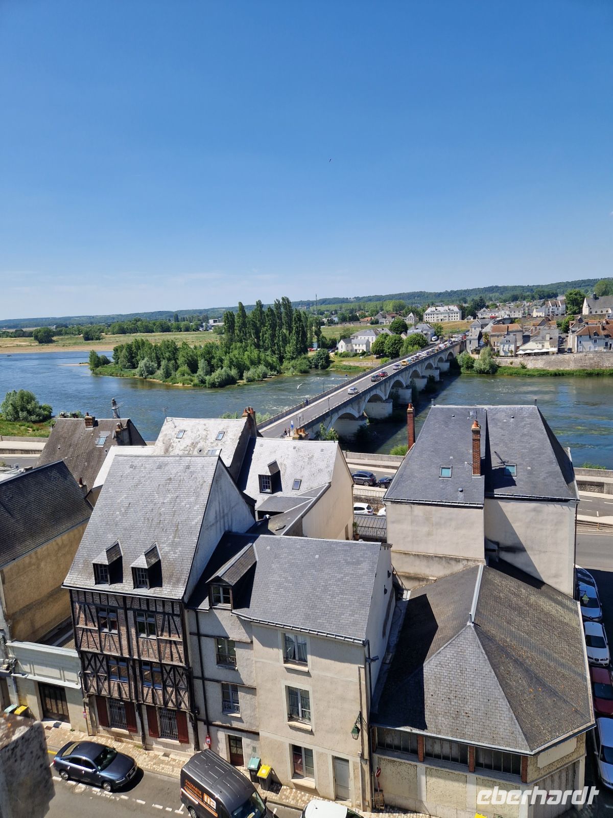 Blick auf Amboise