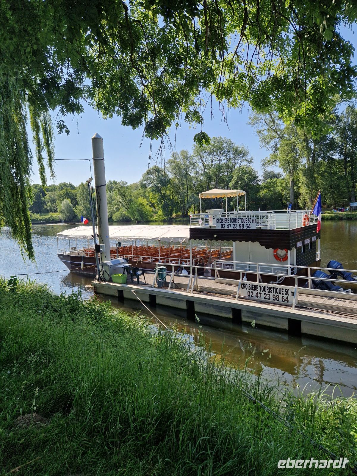 Bootsfahrt auf der Cher