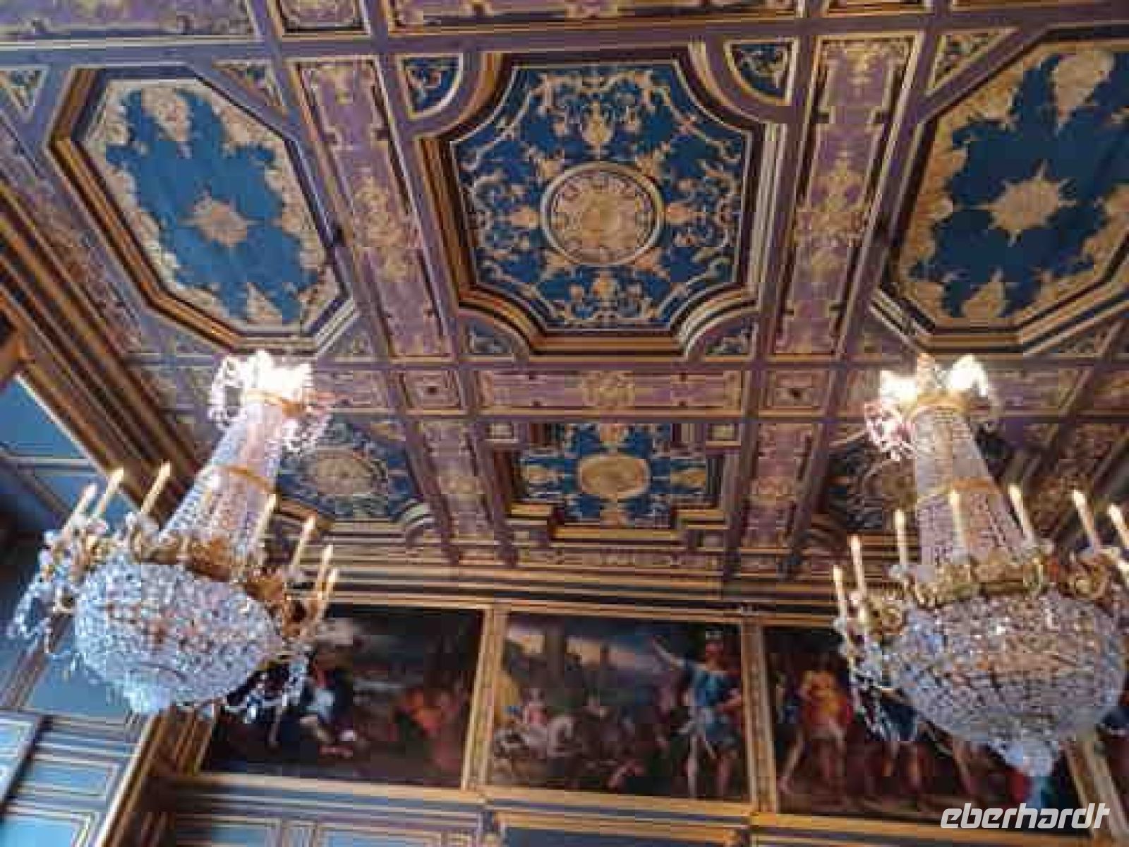 Schloss Fontainebleau - Deckengestaltung