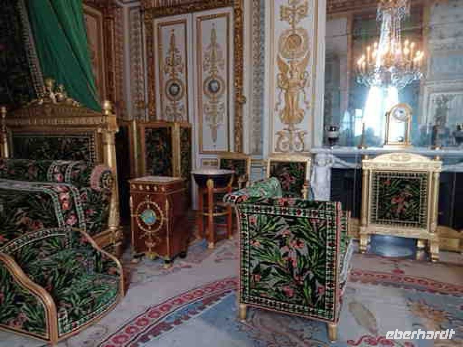 Schloss Fontainebleau - Damenschlafgemach mit Waschschüssel