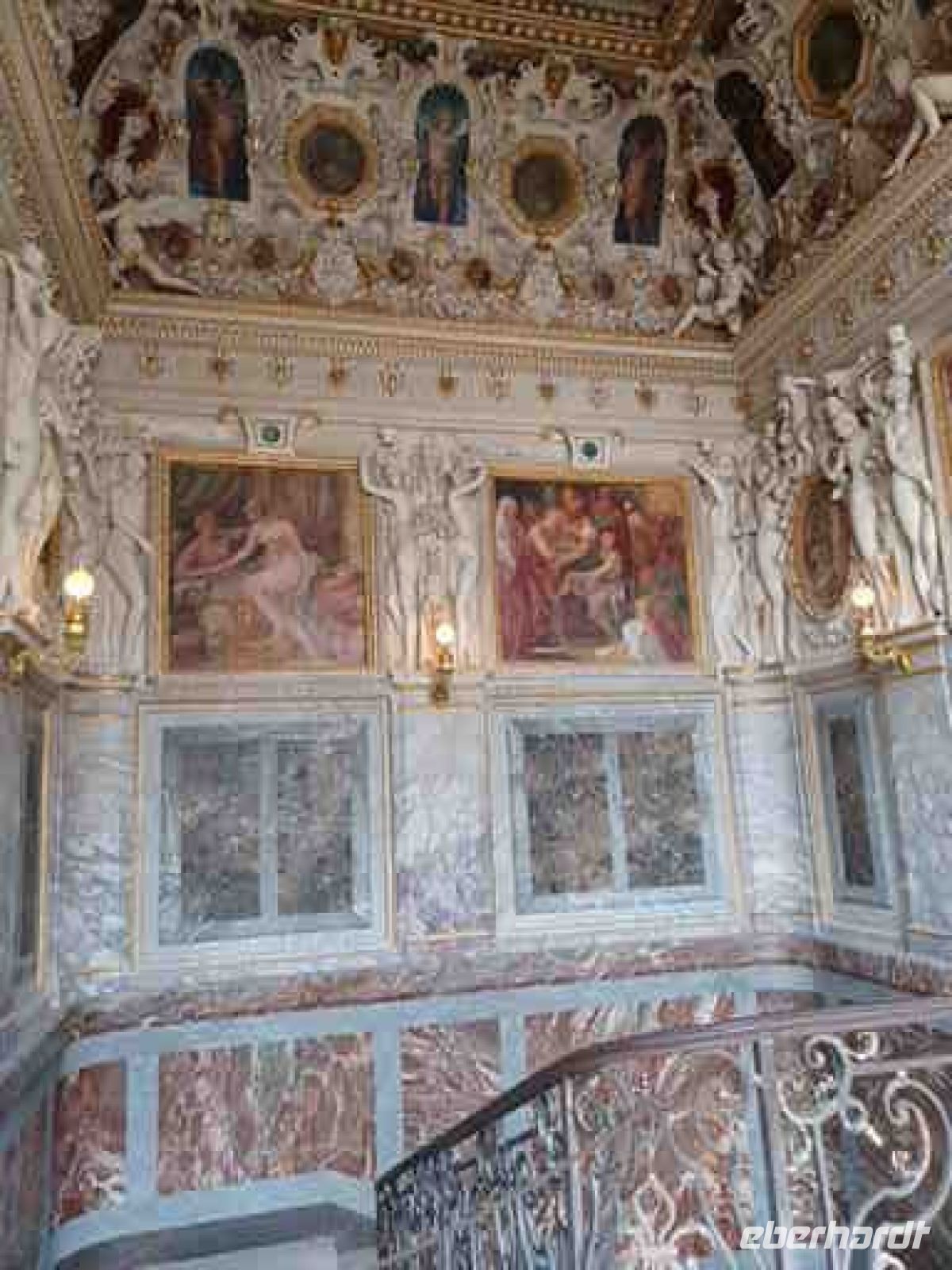 Schloss Fontainebleau - Treppenhaus