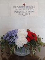 Schloss Chenonceau „ Hier wurden 2254 Kranke während des I.WK gepflegt“