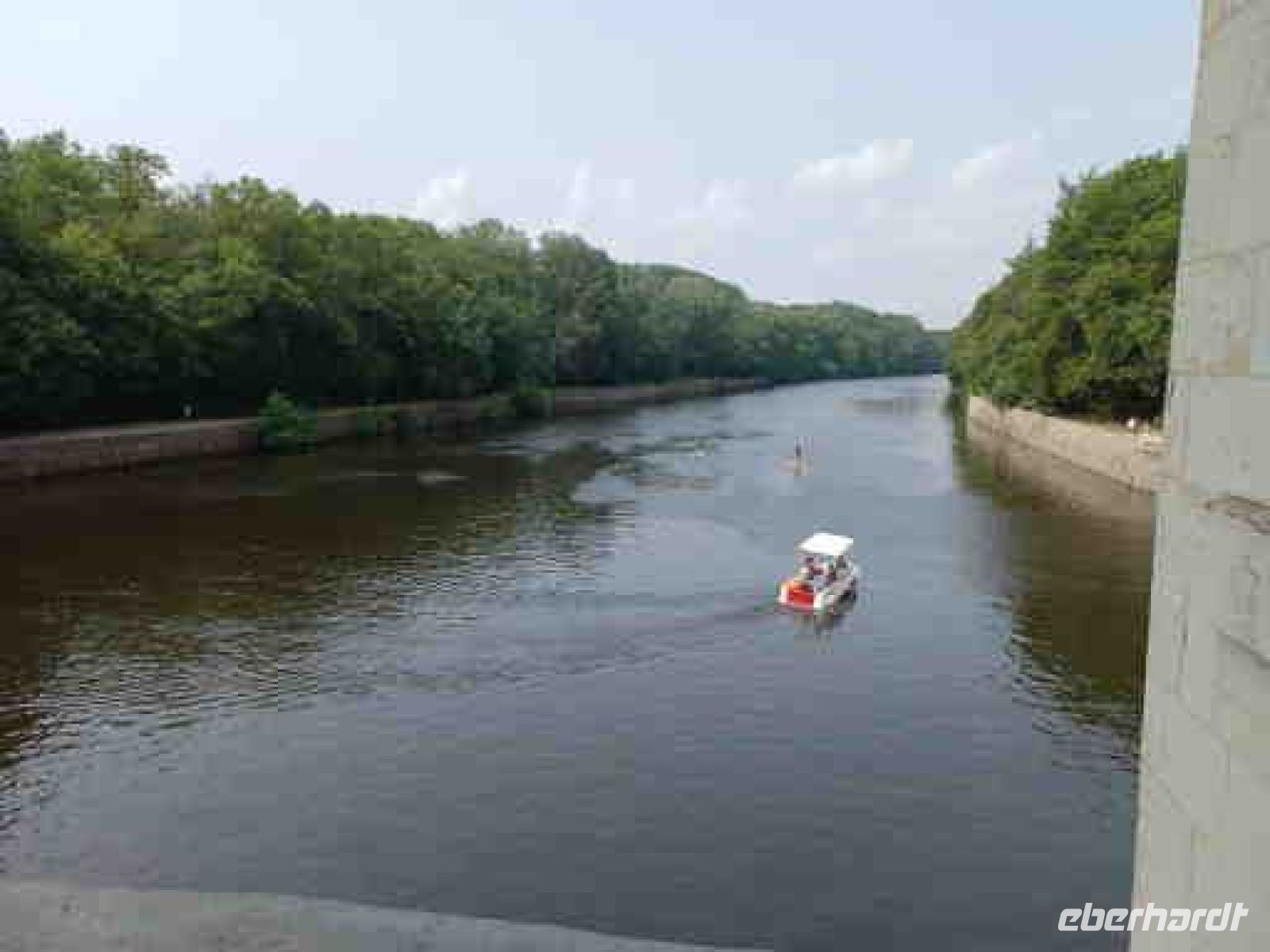 Blick von der Galerie auf den Cher  Fluss