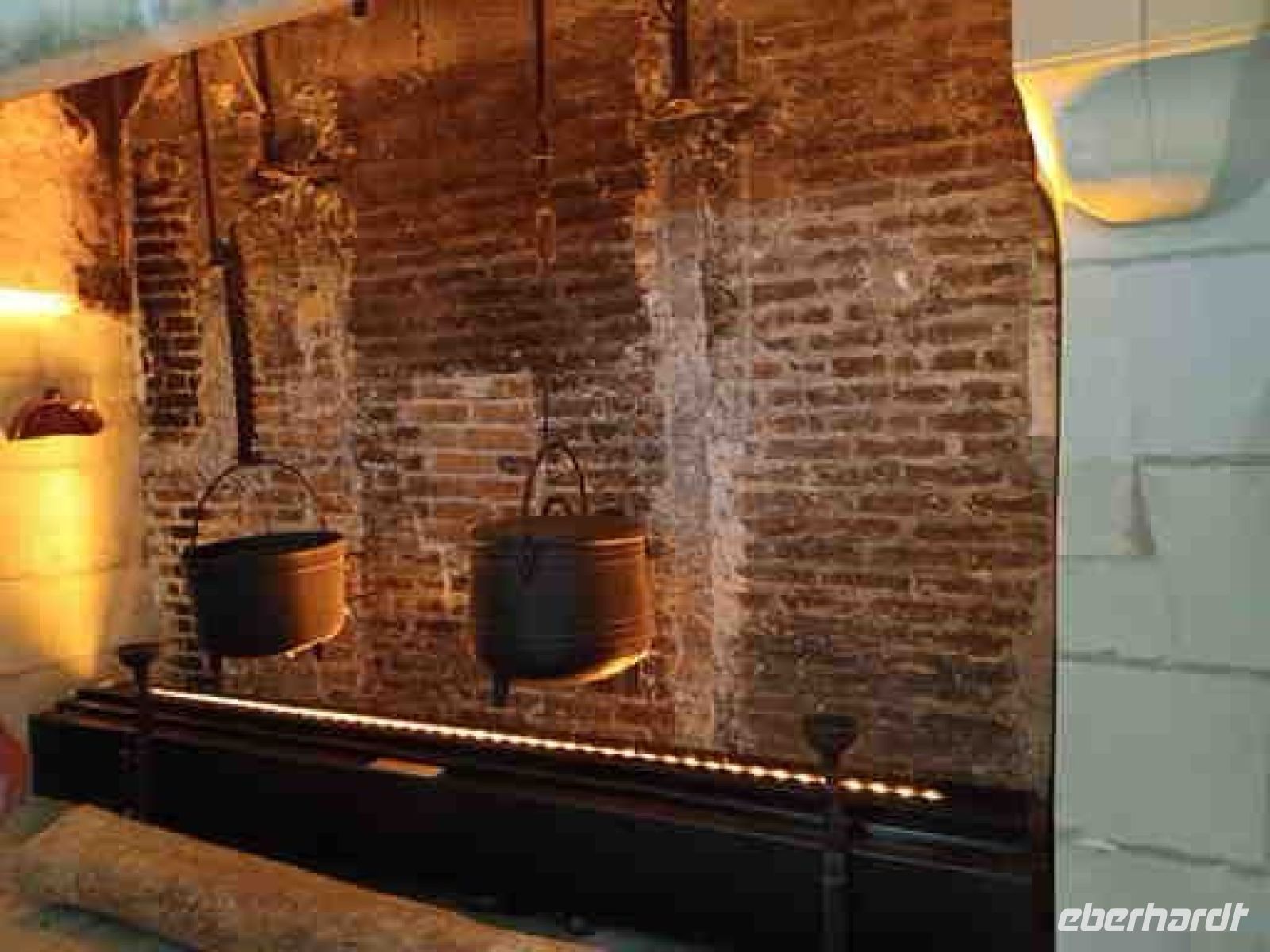 Schlossküche -Kochstelle