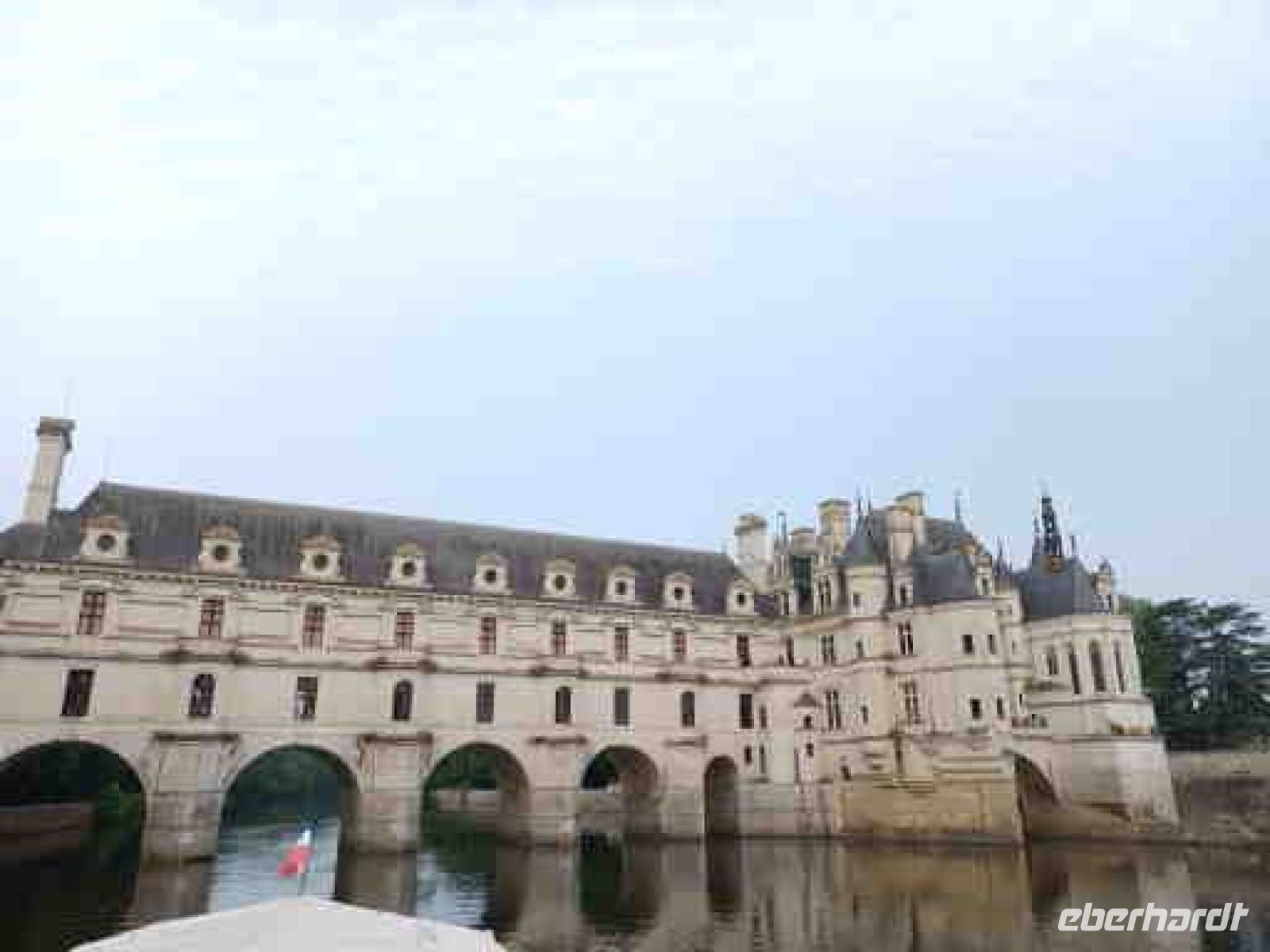 Bootsdurchfahrt Schloss Chenonceau