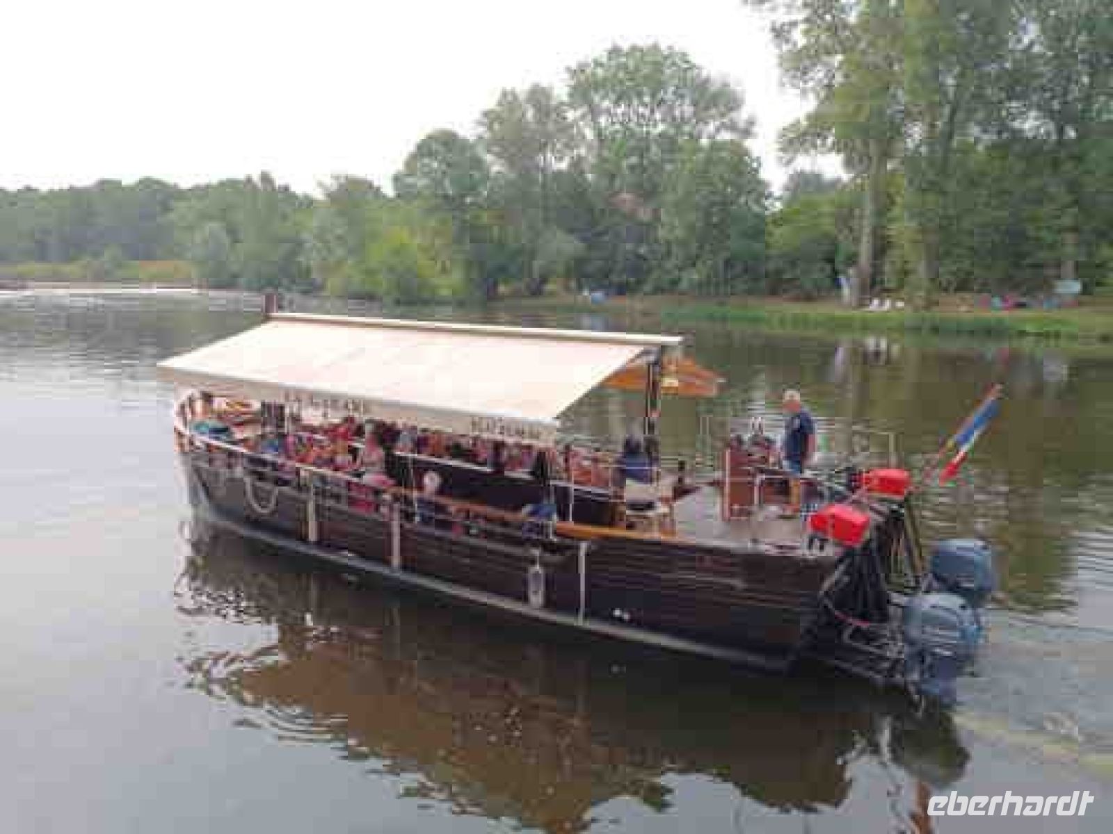 Bootsfahrt auf der Cher