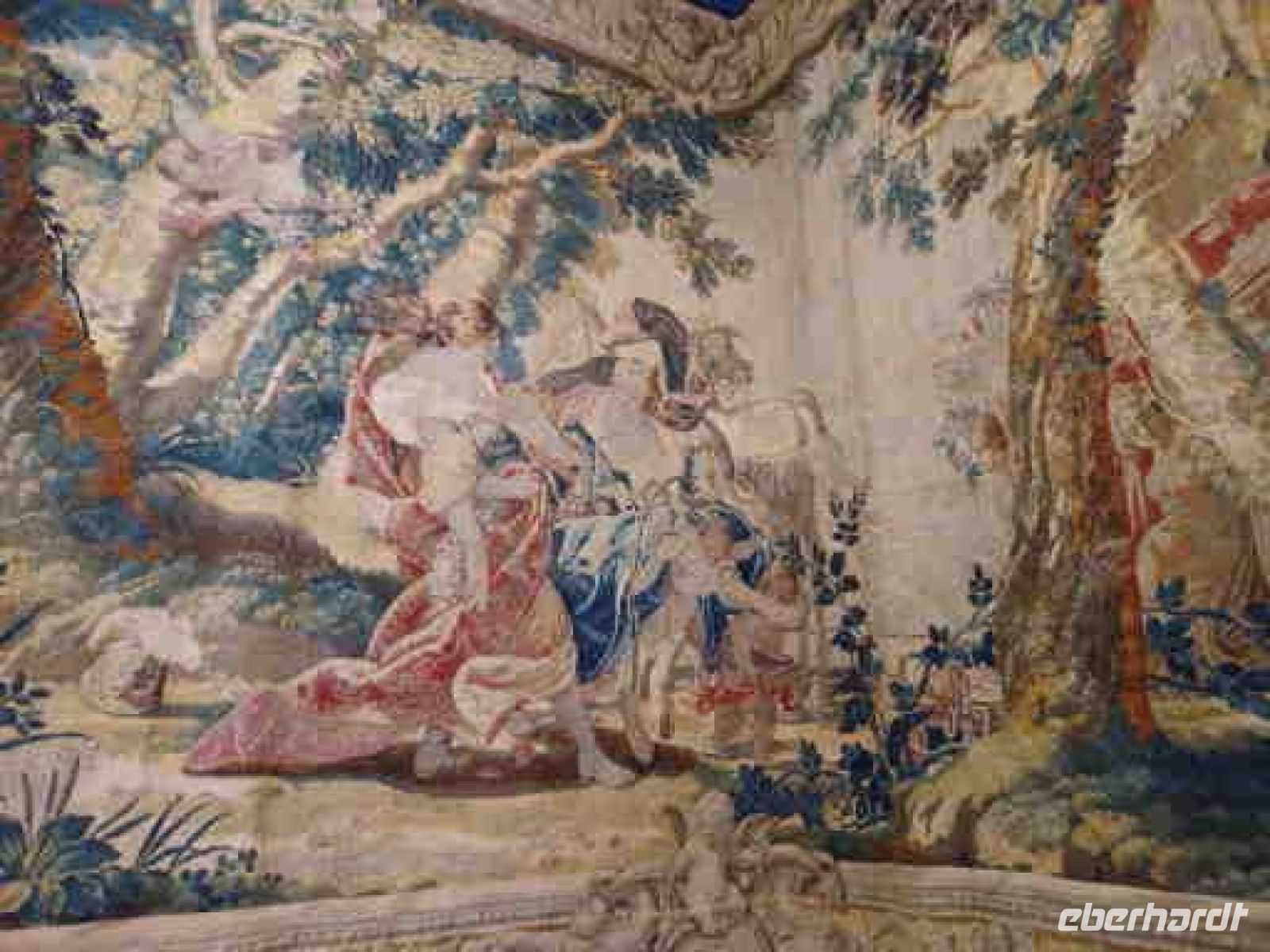 Wandteppich im Wasserschloss