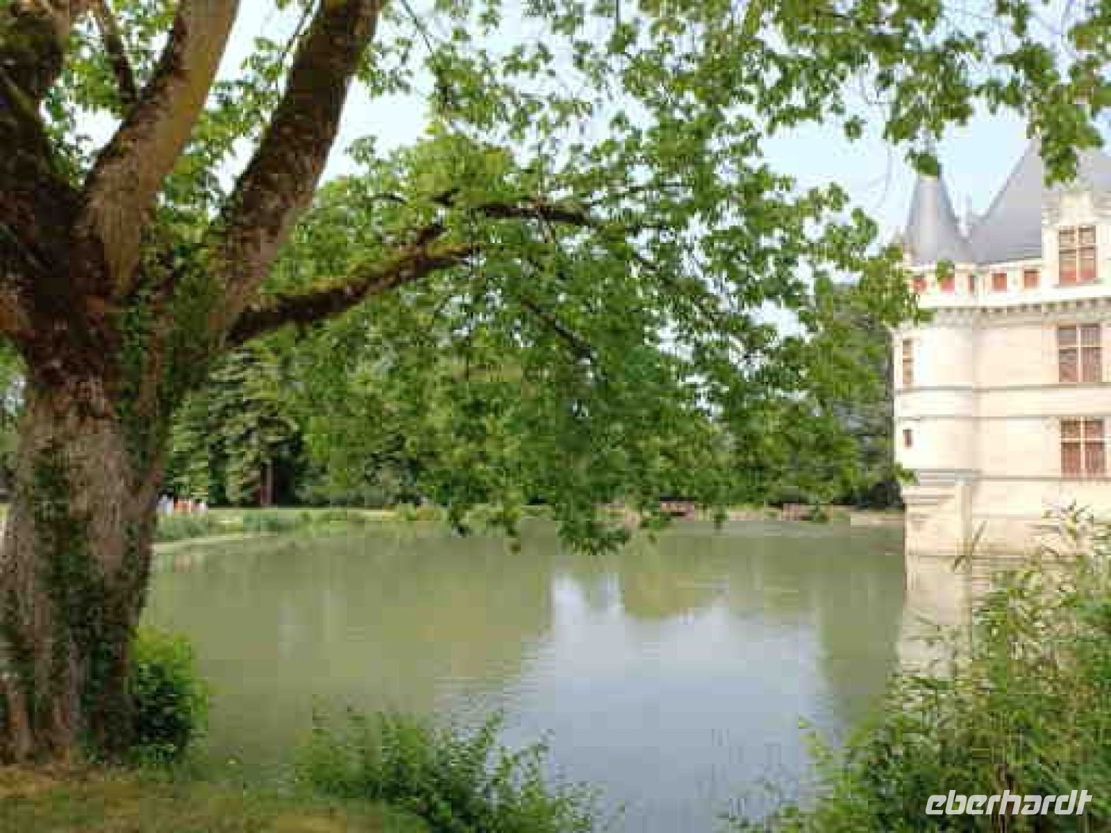 Schloss Azay-le-Rideau, Englischer Garten