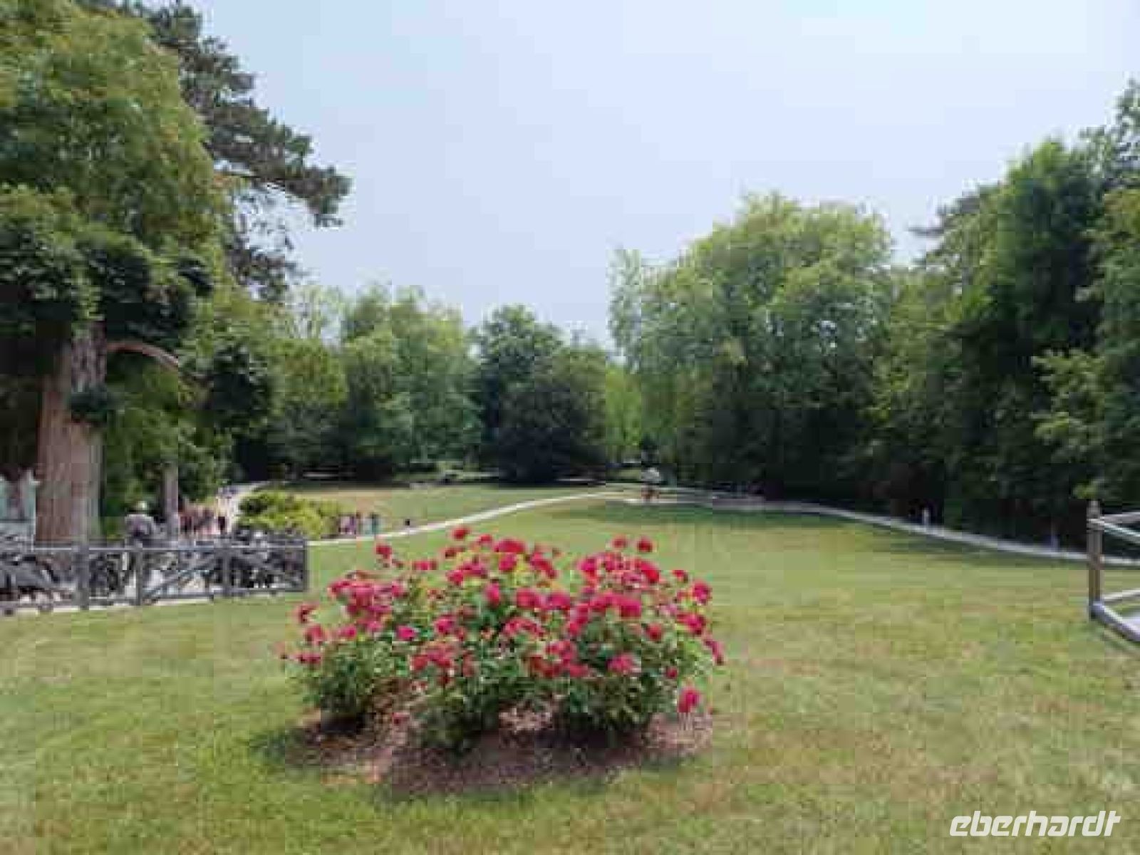 Englischer Garten mit Sichtachsen