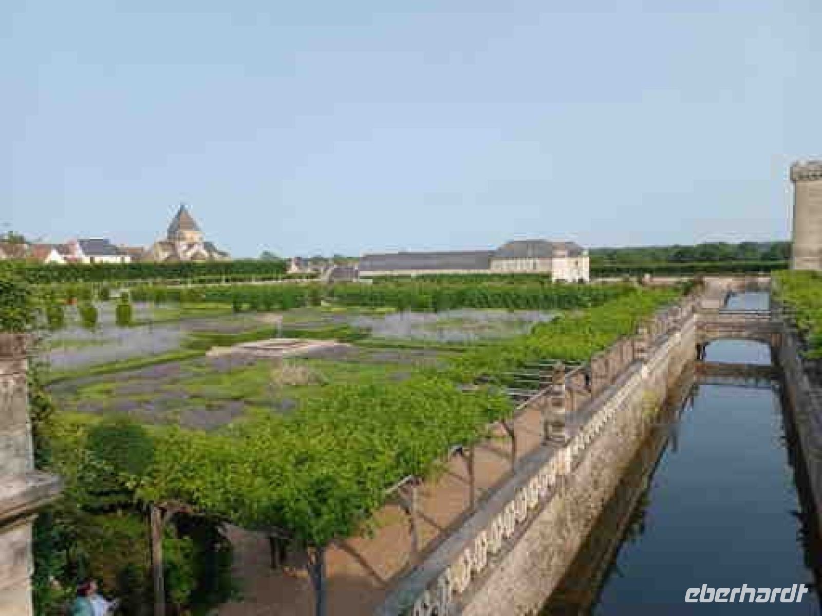 Villandry - Bewässerung durch den Cher