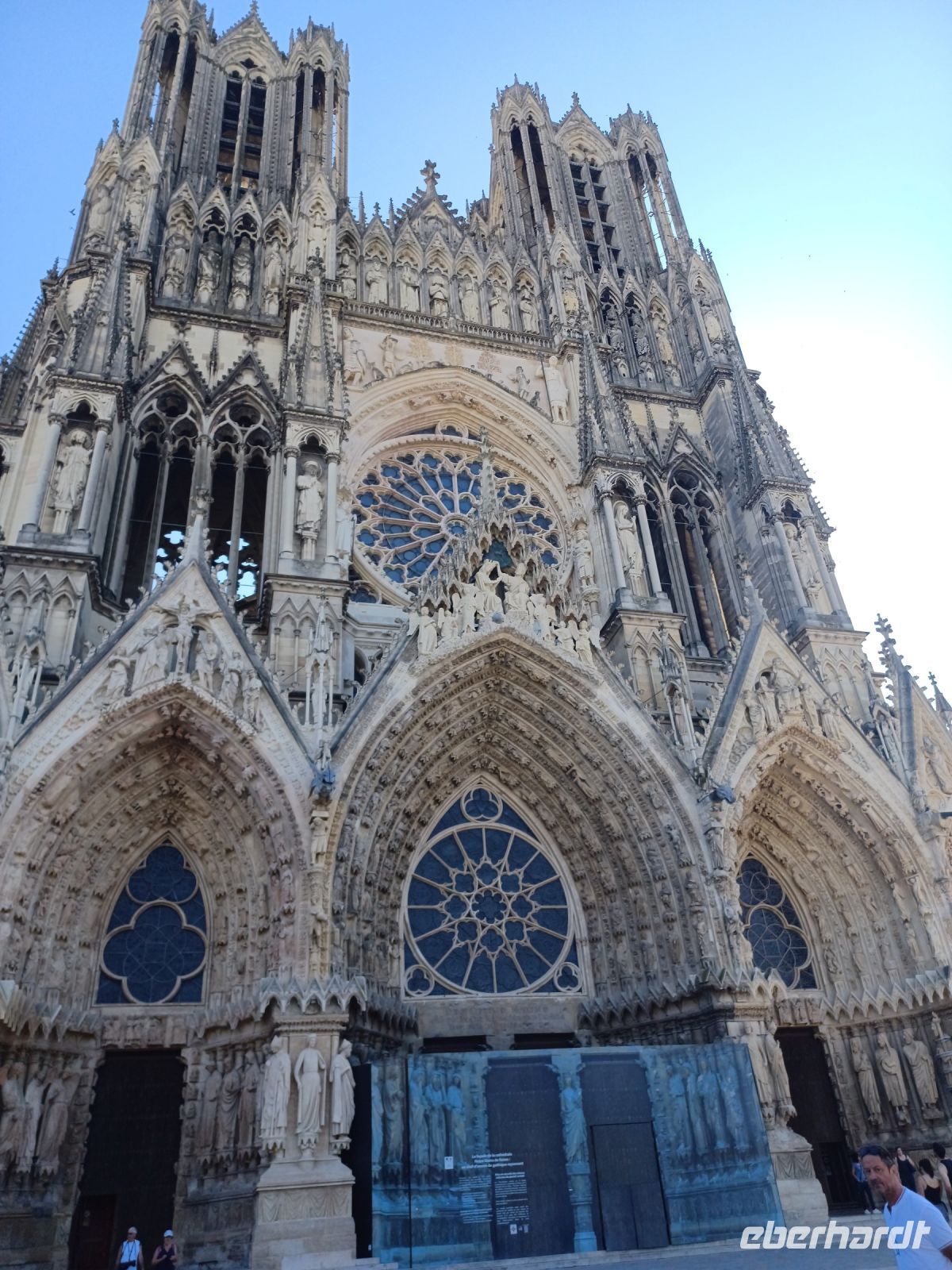 Reims- Hauptportal Notre Dame