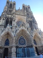 Reims- Hauptportal Notre Dame