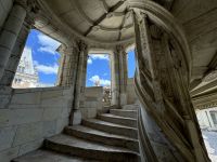 Alte Wendeltreppe (Wendelstein) im Schloss