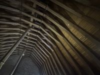 Dachkonstruktion des Schlosses