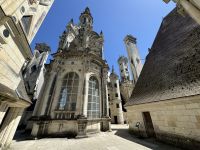 Kamine und Aufgang zum Dach